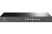 Thiết bị mạng TP-LINK | JetStream 16-Port Gigabit Smart Switch with 2 SFP Slots TP-LINK T1600G-18TS