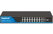 Thiết bị mạng HASIVO | 16-Port GE PoE + 2-Port Giga Uplink + 2-Port SFP Switch HASIVO S2600WP-16G-2TS