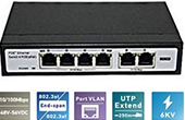 Switch PoE HIKVISION | 4-Port 10/100Mbps PoE Switch HIKVISION SH-1004P-E