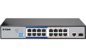 Thiết bị mạng D-Link | 16-Port Fast Ethernet PoE Switch D-Link DES-F1017P