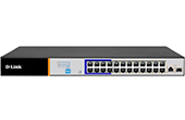 Thiết bị mạng D-Link | 24-Port Fast Ethernet PoE Switch D-Link DES-F1025P