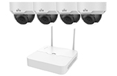 Bộ KIT Camera | Bộ Kit camera IP Wifi UNV KIT/301-04LB-W/4*322ER3-VSF28W-D