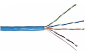 Cáp-phụ kiện LS | Cáp mạng 4 đôi LS CAT.6 U/UTP copper (UTP-G-C6G-E1VN-X 0.5X004P/BL)