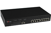 Switch WINTOP | 8-port 10/100Base-T(X)+1000Base-F(X) optical Switch WINTOP YT-DS109-1GF8T