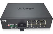 Switch WINTOP | 8-port 10/100Base-T(X)+1-port 1000Base-F(X) PoE Switch WINTOP YT-DS109-1GF8T-AT