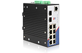 Switch WINTOP | 10-port Industrial DIN-Rail Switch WINTOP YT-RS6010-2GF8T