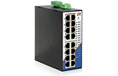 Switch WINTOP | 16-port 10/100Base-T(X) Industrial DIN-Rail Switch WINTOP YT-RS2016L-16T