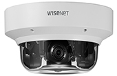 Camera IP Hanwha Vision | Camera IP Dome Multi-directional 2.0 Megapixel Hanwha Techwin WISENET PNM-9084QZ