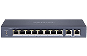 Switch PoE HIKVISION | 8-port 10/100Mbps Unmanaged PoE Switch HIKVISION DS-3E0310P-E/M