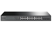 Thiáº¿t bá»‹ máº¡ng TP-LINK | 28-Port Gigabit Smart Switch JetStream with 24-Port PoE+ TP-LINK TL-SG2428P