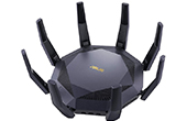 Thiết bị mạng ASUS | AX6000 Dual Band WiFi 6 Gaming Router ASUS RT-AX89X