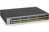 Thiết bị mạng NETGEAR | 48-port 1000Base-T Gigabit PoE Smart Managed Switch NETGEAR GS752TP