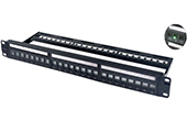 Cáp-phụ kiện VIVANCO | Patch panel 24-port CAT6 VIVANCO VCCPUF6241C