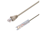 Cáp-phụ kiện VIVANCO | Patch cord CAT5e 110-RJ45 1 pair VIVANCO VC110P5B13 (Unshielded, PVC, 3m)