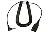 Tai nghe Jabra | Jabra QD PC Cord to 1x3.5mm Jack coiled cord