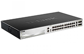 Thiết bị mạng D-Link | 24-port 10/100/1000BASE-T Lite Layer 3 Stackable Managed Switches D-LINK DGS-3130-30TS 