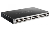 Thiết bị mạng D-Link | 48-port 10/100/1000MbpsLite Layer 3 Stackable Managed Switches D-LINK DGS-3130-54TS