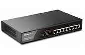 Thiết bị mạng DrayTek | 8 port 10/100Mbps PoE Switch Draytek VigorSwitch P1090