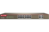 Thiết bị mạng IP-COM | 16-Port 10/100Mbps + 2 Gigabit Web Smart PoE Switch IP-COM S3300-18-PWR-M