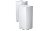 Thiết bị mạng LINKSYS | Tri-Band Mesh WiFi 6 System LINKSYS VELOP MX8400-AH (2-PK)