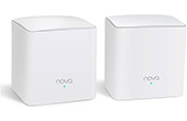 Thiết bị mạng TENDA | AC1200 Whole Home Mesh WiFi System TENDA NOVA MW5C (2 Pack)