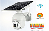 Camera IP VANTECH | Camera IP Wifi dùng pin năng lượng mặt trời 2.0 Megapixel VANTECH VP-2506B-WF