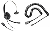 Tai nghe Poly | Tai nghe Headset Plantronics Practica SP11-QD Cisco (88661-11/88470-01)