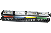 CÃ¡p-phá»¥ kiá»‡n Dintek | Patch panel 24 Port Dintek CAT.6A 19 inch (1406-00010)