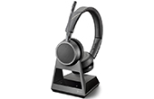 Tai nghe Poly | Tai nghe Bluetooth Plantronics VOYAGER 4220 OFFICE, 2-WAY BASE, USB-A (214003-08)