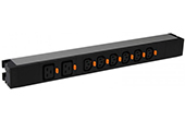 Tủ mạng-Rack Legrand | Thanh nguồn PDU 8 ổ cắm Legrand SJV-646809-BS