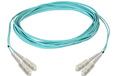 Cáp mạng COMMSCOPE | Fiber Patch cord SC-SC/UPC duplex OM3 COMMSCOPE 2105091-3 (3 mét)