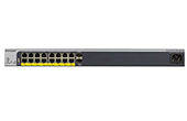 Thiết bị mạng NETGEAR | 16-Port 10/100/1000Mbps PoE+ Smart Switch with 2 Gigabit SFP Ports NETGEAR GS418TPP