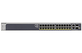 Thiáº¿t bá»‹ máº¡ng NETGEAR | 28-Port Gigabit Ethernet Smart Switch with 24 PoE+ 2 SFP+ 10G NETGEAR GS728TXP