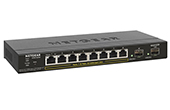 Thiáº¿t bá»‹ máº¡ng NETGEAR | S350 8-Port Gigabit Ethernet PoE+ Smart Switch with 2 SFP Ports NETGEAR GS310TP