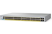 Thiết bị mạng Cisco | 48-Port Gigabit Ethernet PoE + 4 x 10G SFP+ Switch CISCO WS-C2960L-48PQ-LL