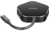 Thiết bị mạng D-Link | 4??in-1 USB-C Hub with HDMI and Power Delivery D-Link DUB-M420