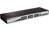 Thiết bị mạng D-Link | 24-port 10/100Mbps + 4-port combo SFP Metro Ethernet Switch D-Link DES-1210-28/ME