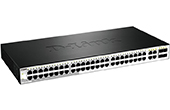 Thiết bị mạng D-Link | 48-port 10/100Base-TX + 4-port combo 1000Base-T/SFP Switch D-Link DES-1210-52/ME