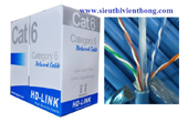 Cáp mạng HQCABLE | Cáp mạng HD-Link CAT6 FTP CCA