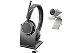 Hội nghị truyền hình Polycom | Bộ Kit camera hội nghị truyền hình Polycom Studio P5 Kit (Studio P5 with Voyager 4220 UC)