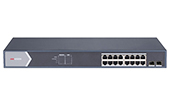 Switch PoE HIKVISION | 16-Port Gigabit Smart POE Switch HIKVISION DS-3E1518P-SI