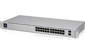 Thiết bị mạng UBIQUITI UniFi | 24-Port Gigabit Ethernet + 2-Port SFP Switch UBIQUITI UniFi USW-24