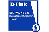 Thiết bị mạng D-Link | Nuclias 4-year license for Cloud Switch D-Link DBS-WW-Y4-LIC