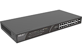 Thiết bị mạng RUIJIE | 16-Port 10/100Mbps PoE + 2-Port Gigabit Combo Unmanaged Switch RUIJIE RG-ES118S-LP