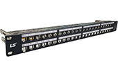 Cáp-phụ kiện LS | LS Simple 1U 48-port HD Patch Panel (LS-PP-48P-E-WM-1U)