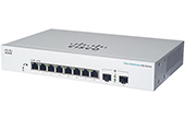 Thiết bị mạng Cisco | 8-Port Gigabit + 2-Port Gigabit SFP Smart Switch CISCO CBS220-8T-E-2G