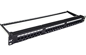 Cáp-phụ kiện LS | 24-Port Unshielded Patch Panel LS CAT6 (LS-PP-UC6-24P-WM-EC)