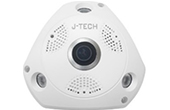 Camera IP J-TECH | Camera IP Fisheye hồng ngoại 4.0 Megapixel J-TECH UVR8240D