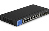 Thiết bị mạng LINKSYS | 8-Port GE PoE + 2-Port Gigabit SFP Managed Switch LINKSYS LGS310MPC