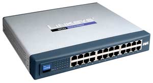 Thiết bị mạng LINKSYS | FAST ETHERNET SWITCH LINKSYS SR224T